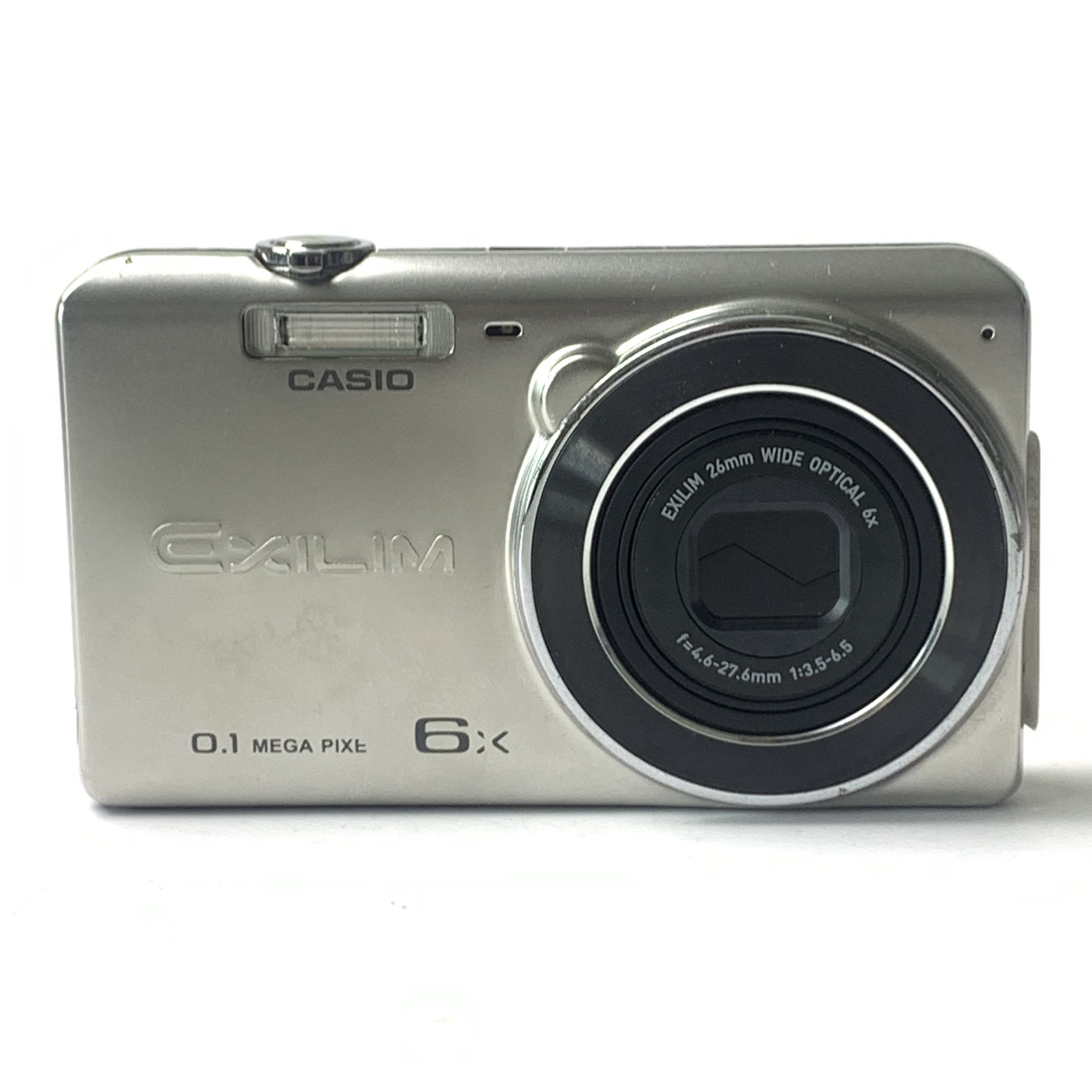 95新 Casio/卡西欧 zs35 银色 2010万像素 美颜冷白皮直出ccd