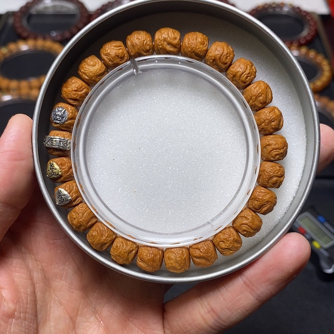 手串猴头核桃全品四标款天命玄鸟 尺寸9-10 76号