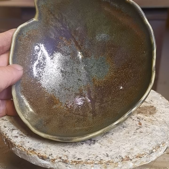 盘手工高温原矿窑变