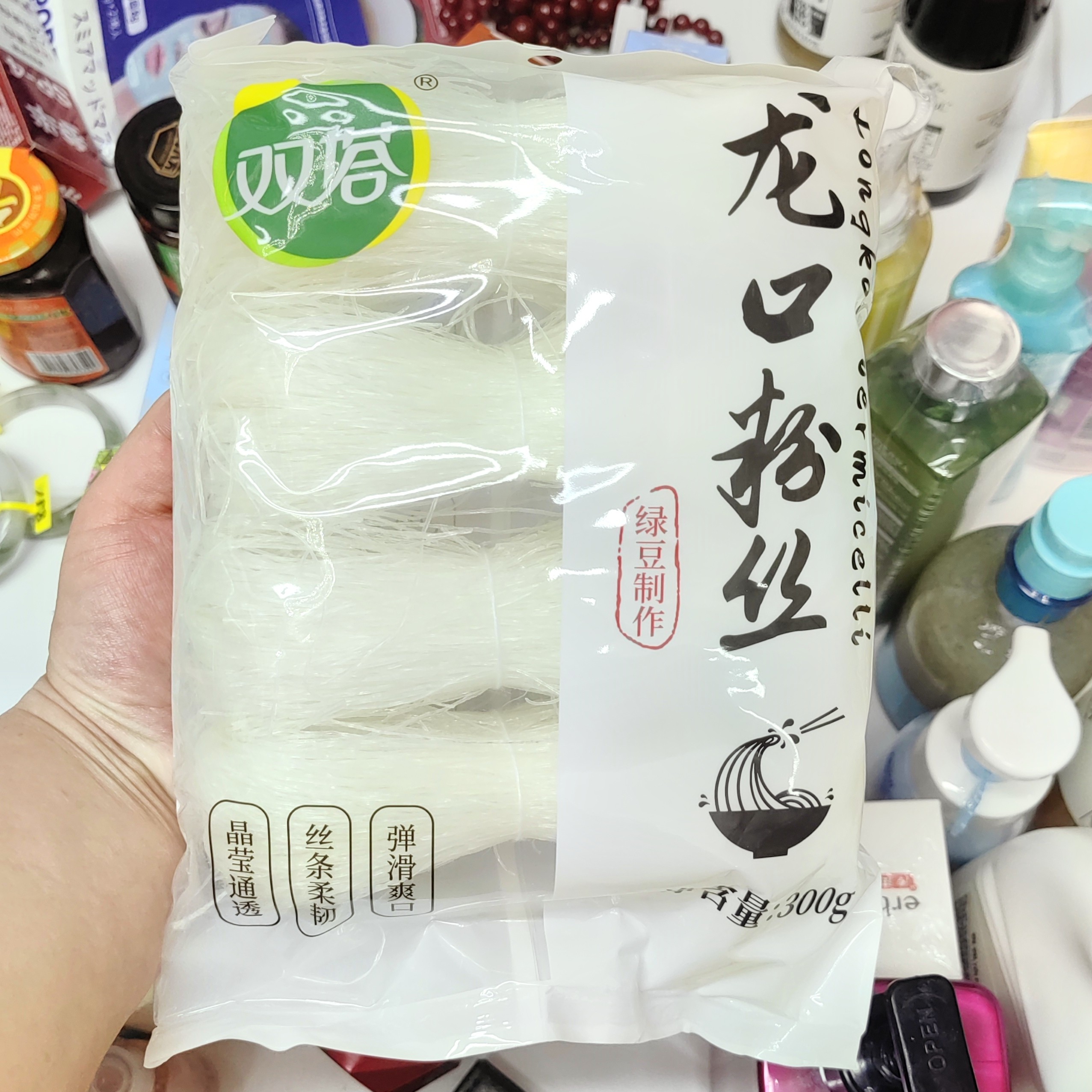 龙口粉丝绿豆制作红薯宽粉劲道爽滑红薯粉条
