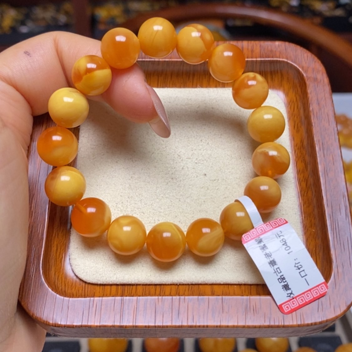 【闪购商品】蜜蜡手链未镶嵌手串