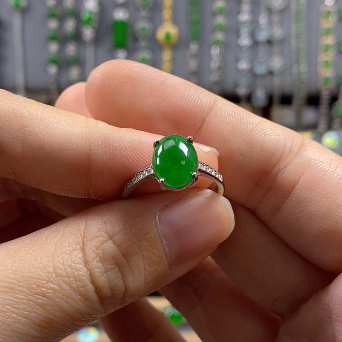 颈饰银S925镶嵌翡翠夏***！高品质