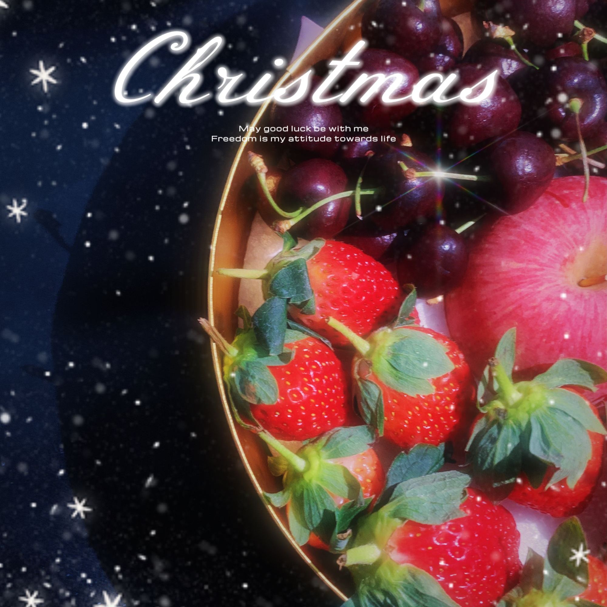 圣诞节平安果情意浓浓礼盒山东省