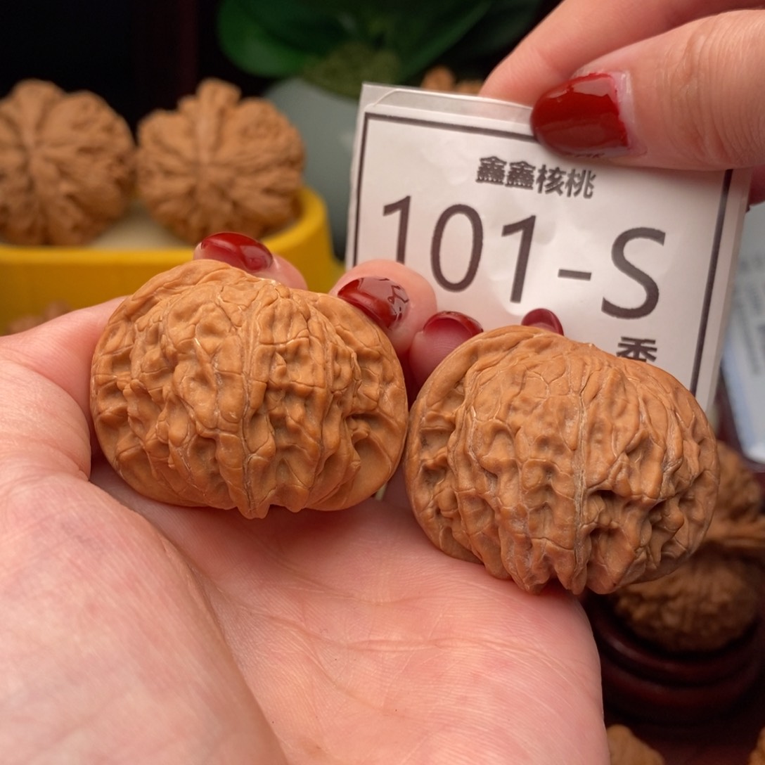 文玩核桃把件正磨41