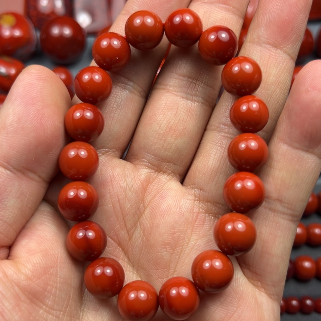 南红玛瑙未镶嵌珠宝奇石尺寸10.5-11