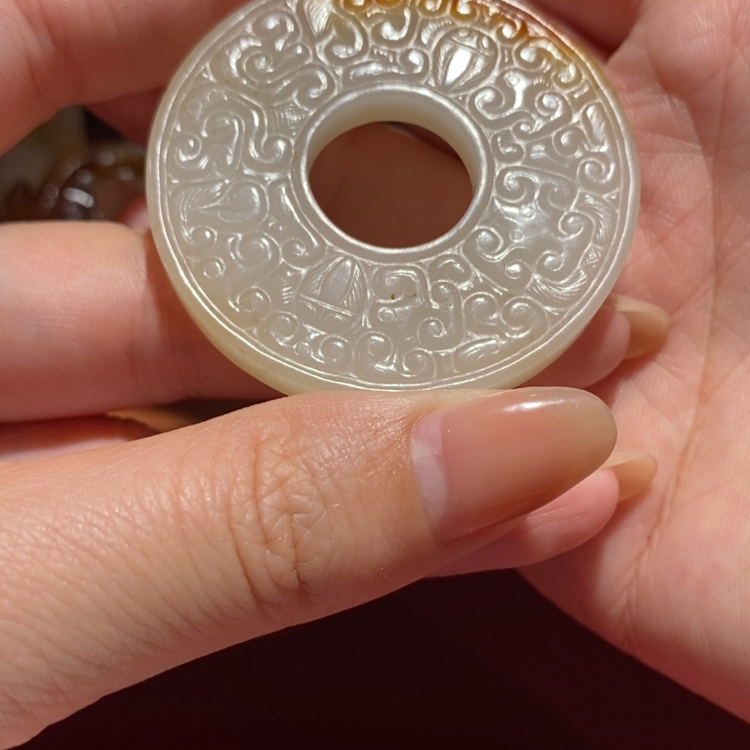 和田玉珠子未镶嵌福*多