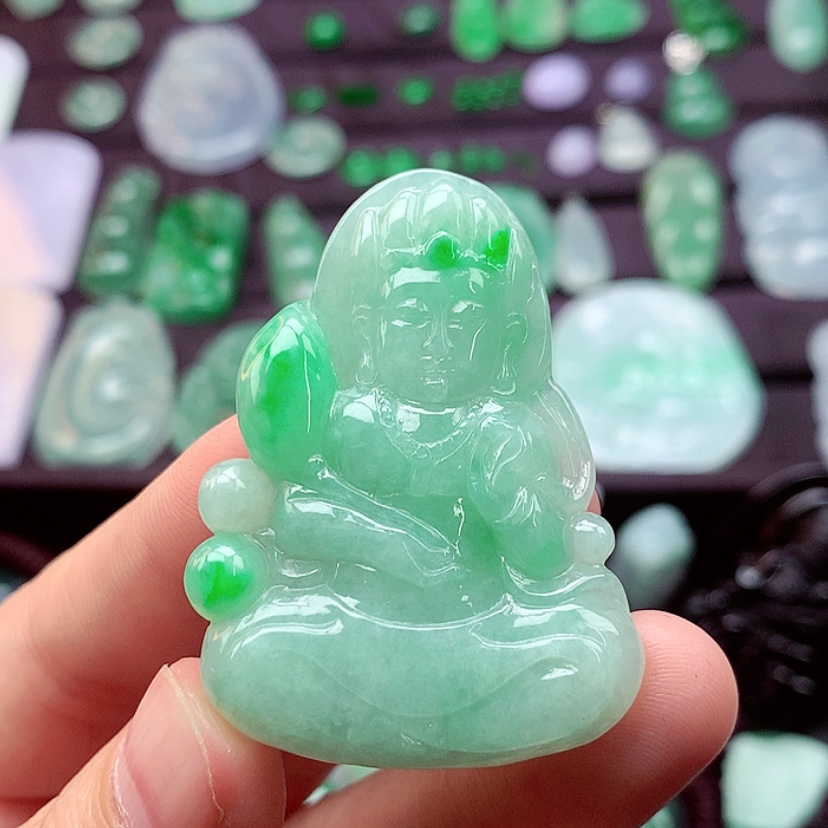 【闪购商品】吊坠(不含链)未镶嵌翡翠观音