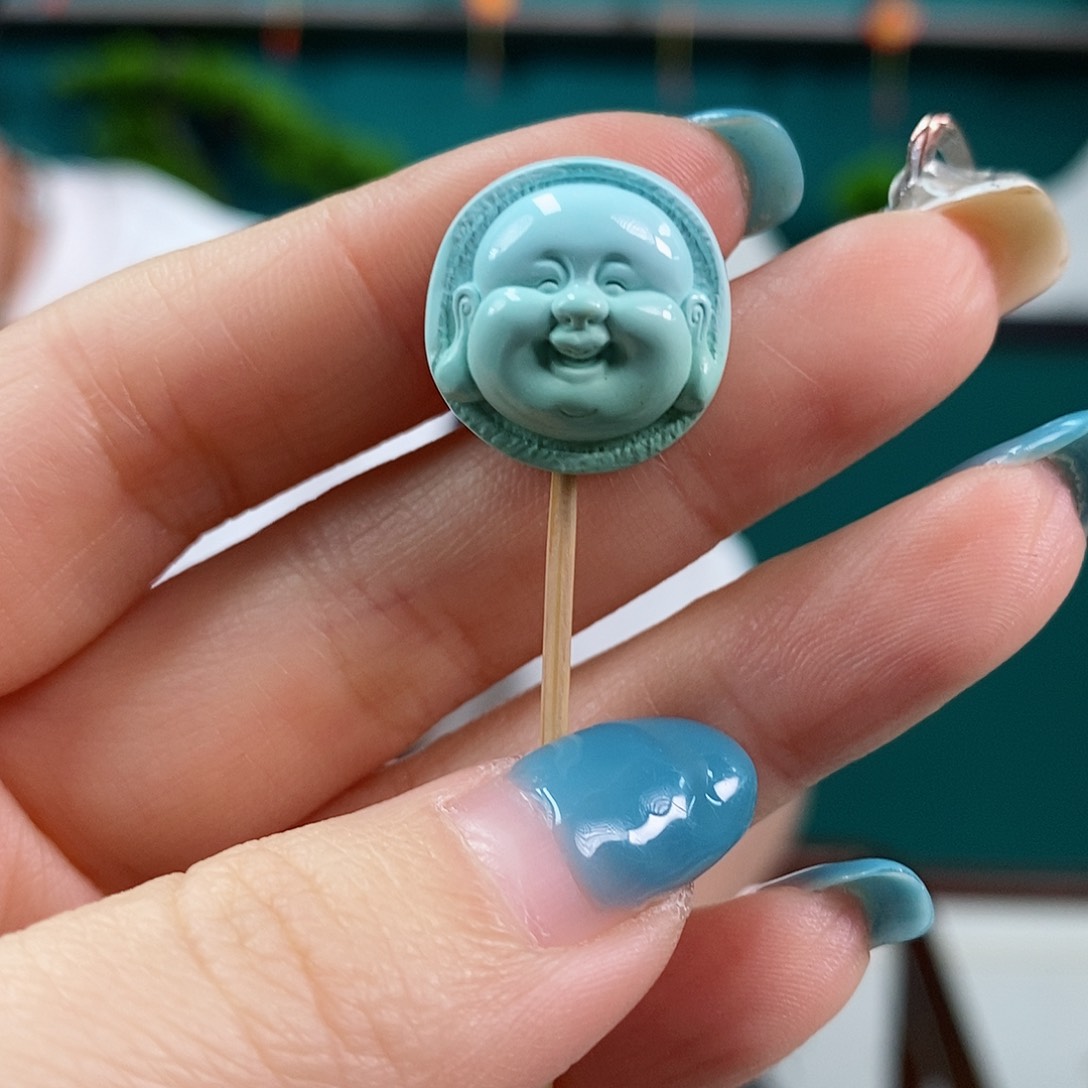 绿松石珠宝奇石未镶嵌