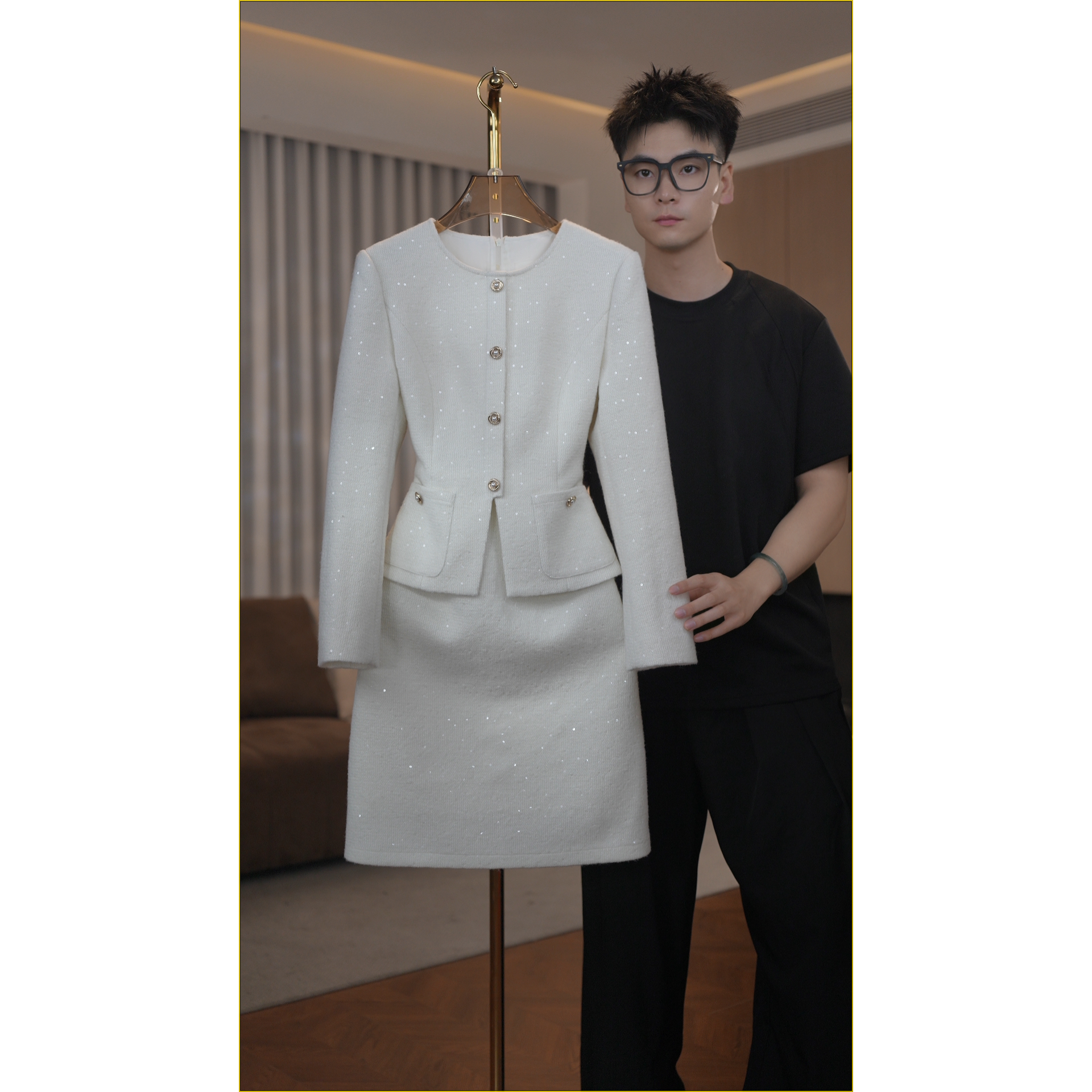 【新品上新】2387新品女装高定款显瘦高贵气质连衣裙