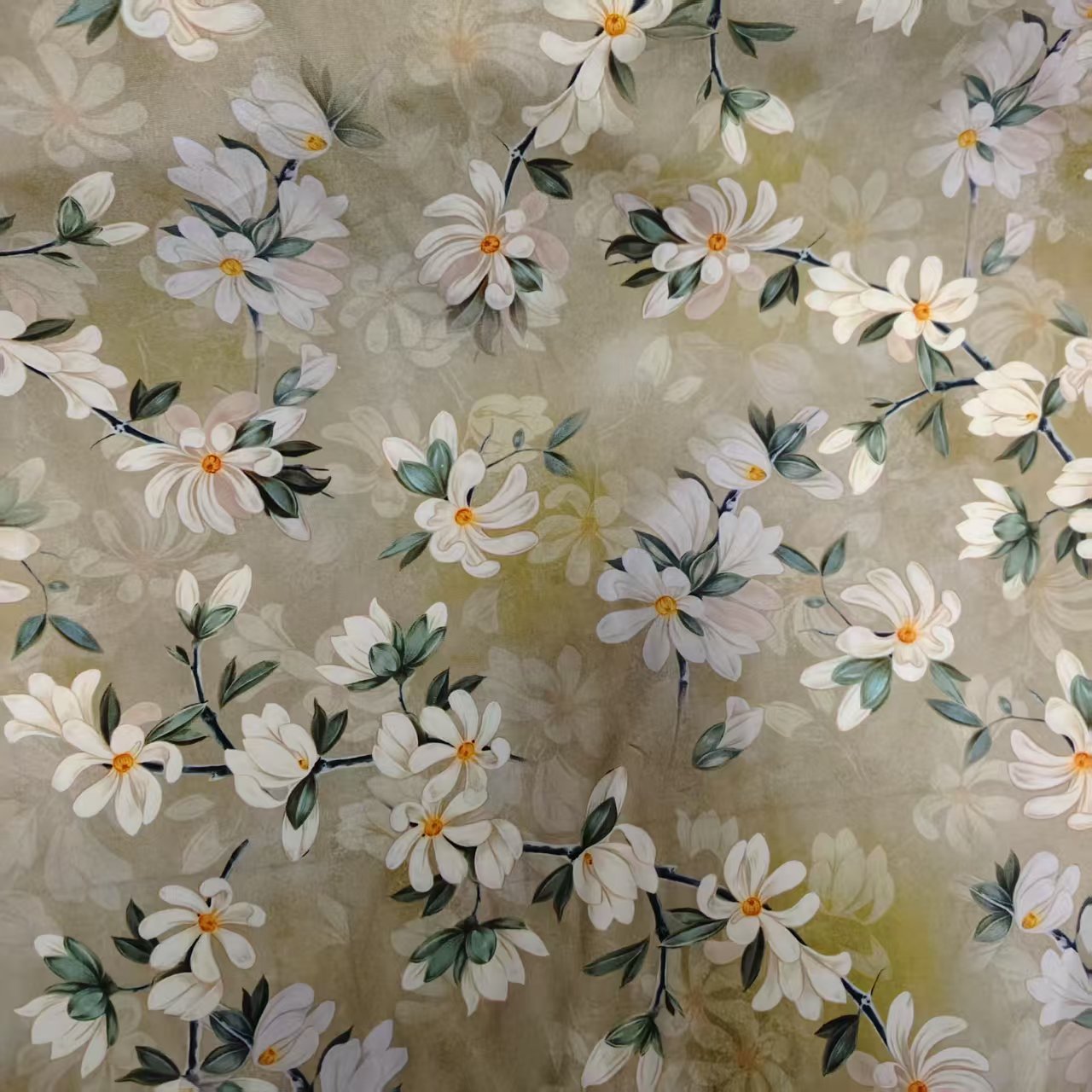 宥芈丝绸木棉时装服装面料连衣裙面料26
