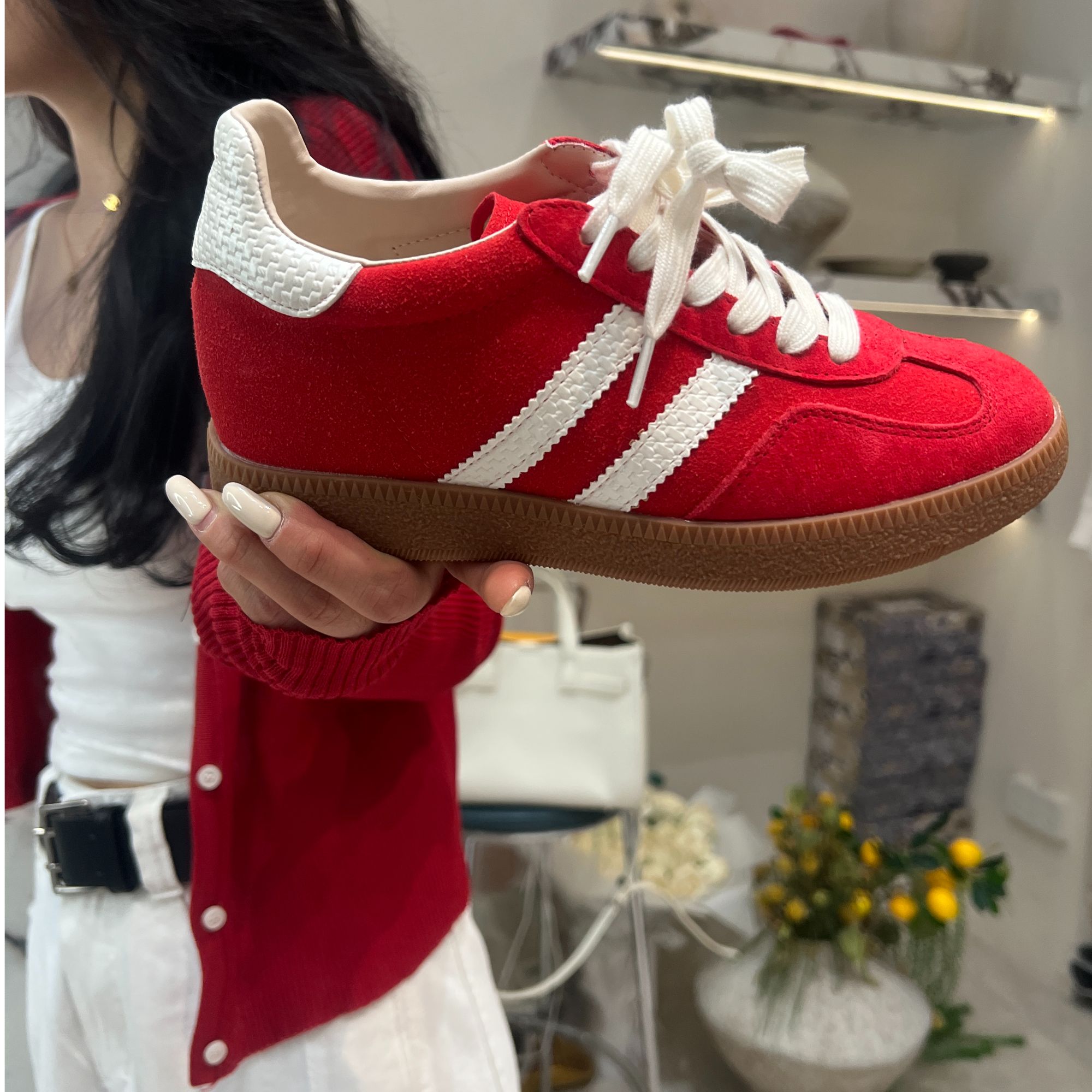 香香老板娘定制内增高复古运动百搭休闲鞋#