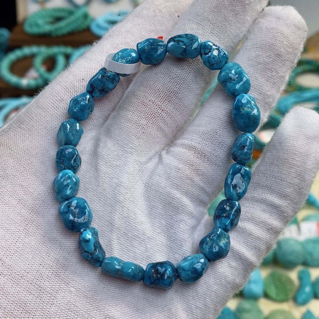 未镶嵌绿松石手串