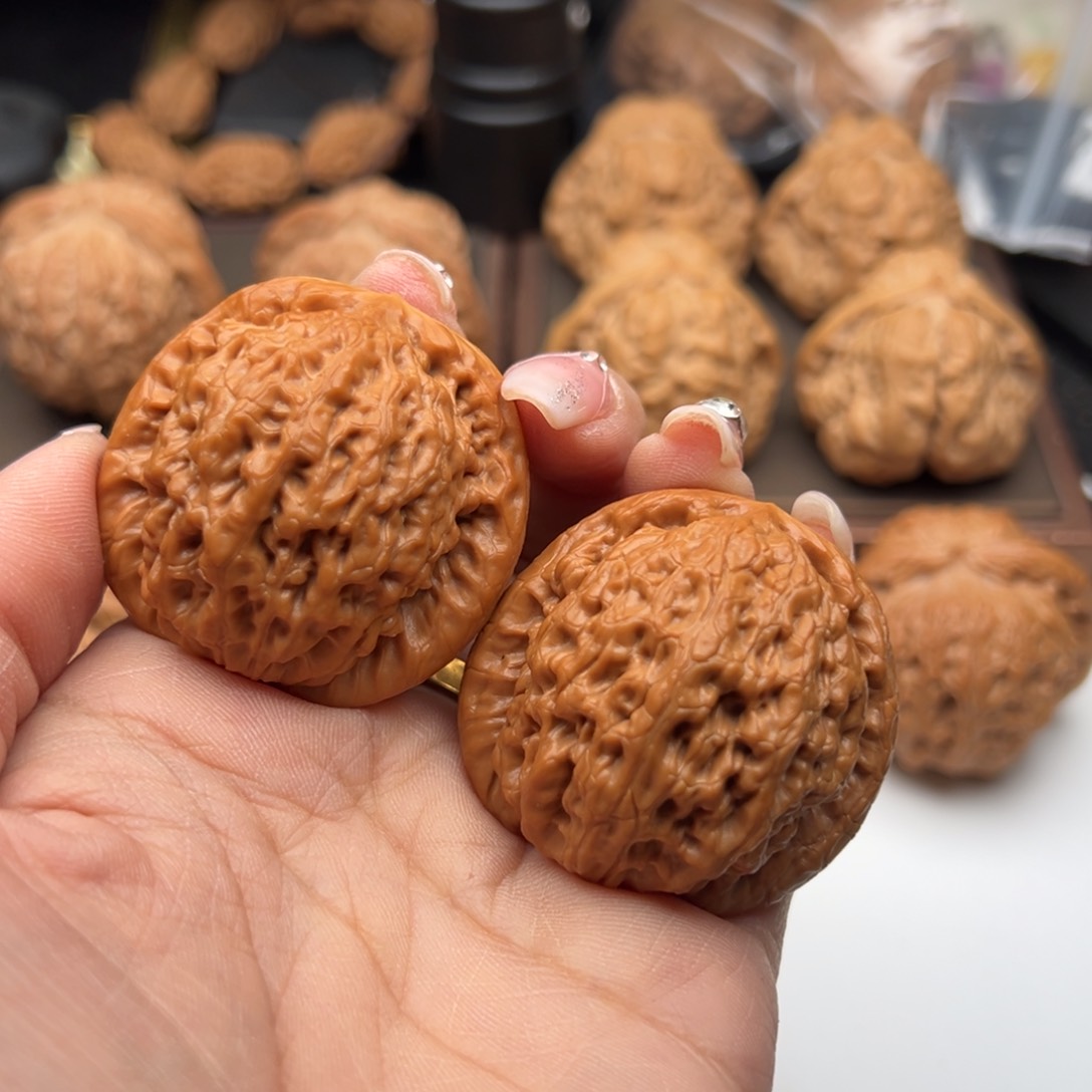 文玩核桃把件金公子41