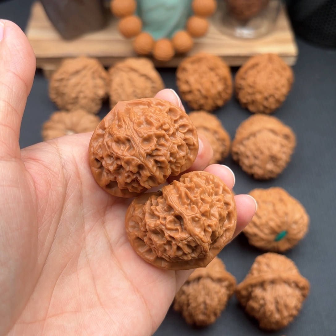 文玩核桃把件宫灯42