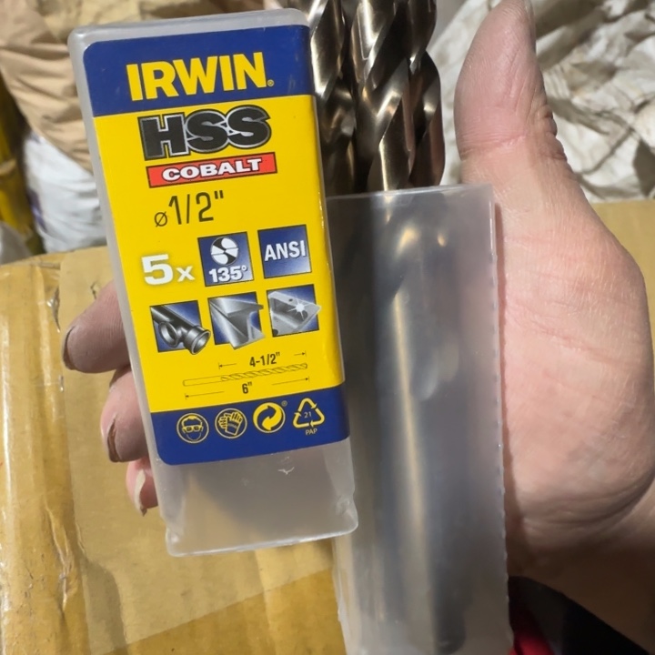 外贸钴钻（12.7mm）5根I24