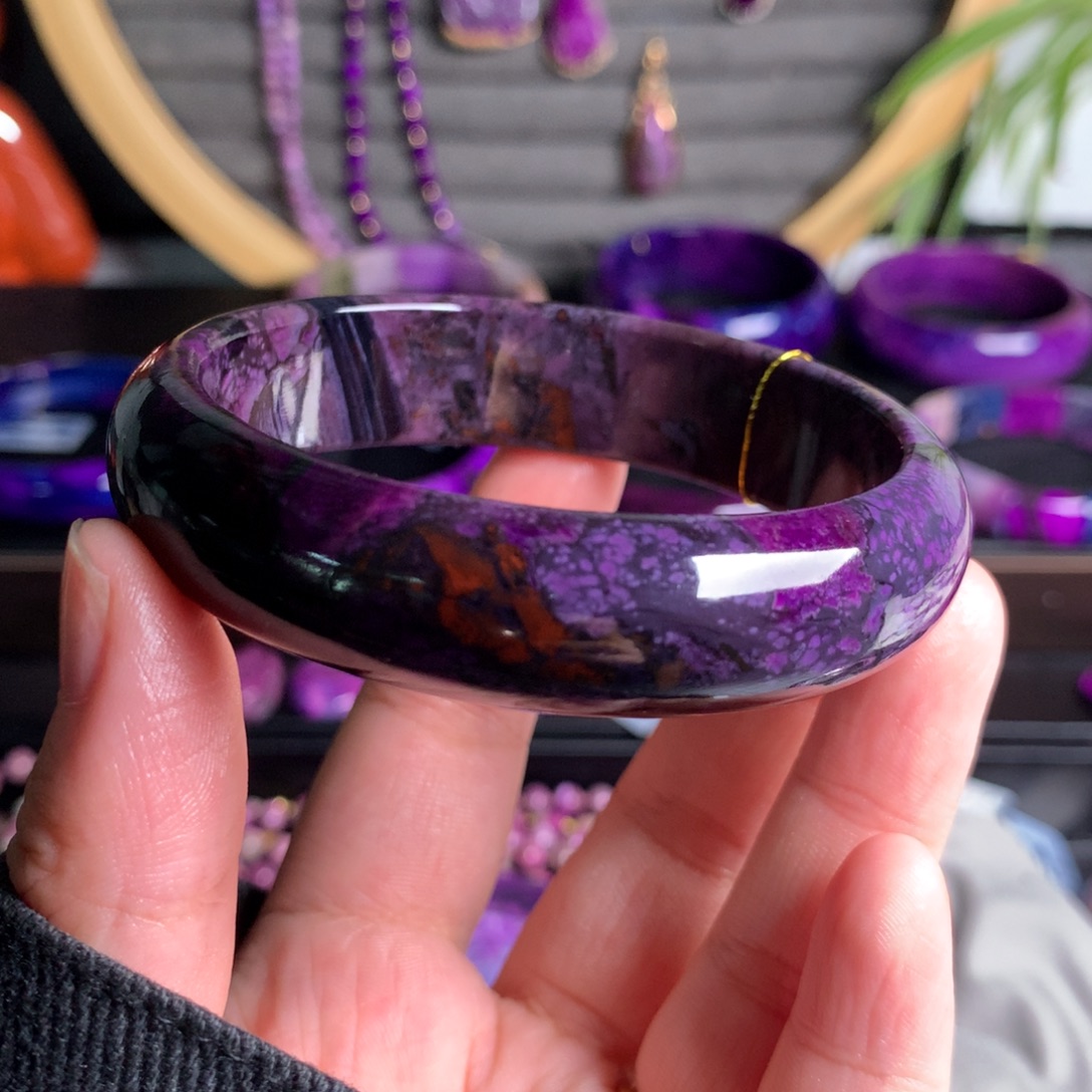 苏纪石（舒俱来）未镶嵌手镯