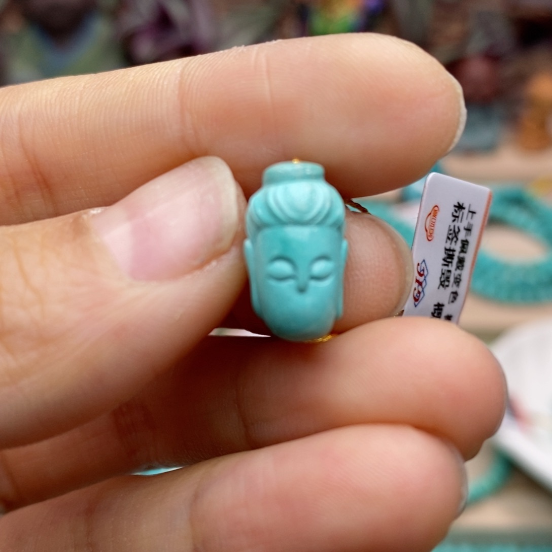 绿松石珠宝奇石未镶嵌