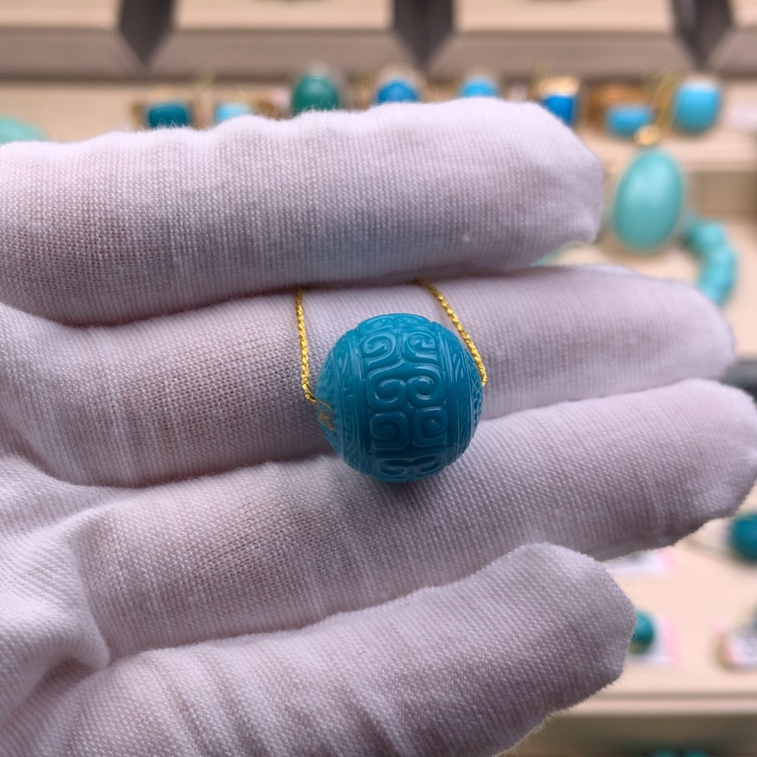 未镶嵌绿松石珠宝奇石16.1