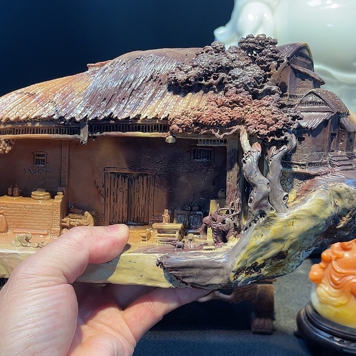 寿山石方**技艺术品市场