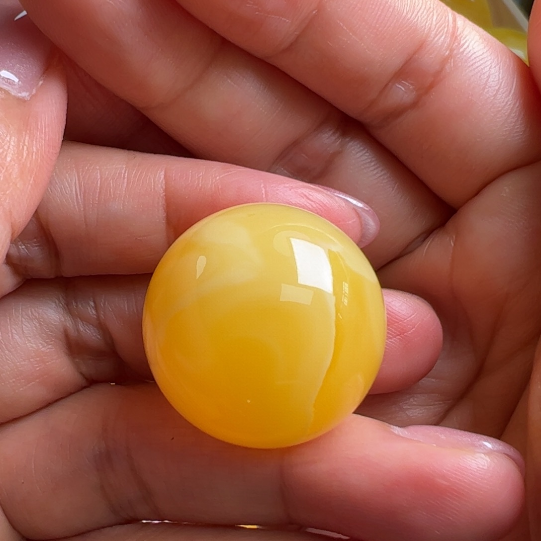 蜜蜡吊坠(不含链)未镶嵌玥**弯无优化