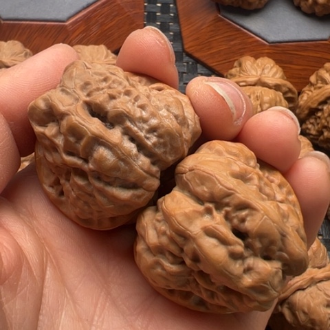文玩核桃把件奖***家边39左右