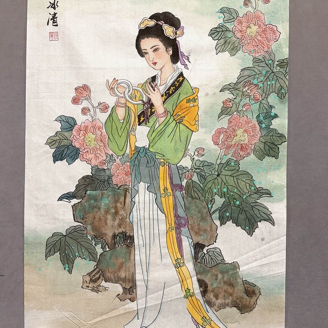 国画国画纯手绘作品请放心去藏