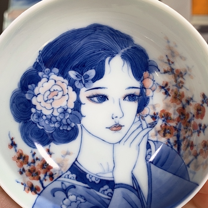 杯景德镇手工手绘陶瓷，高亮兴老师作品