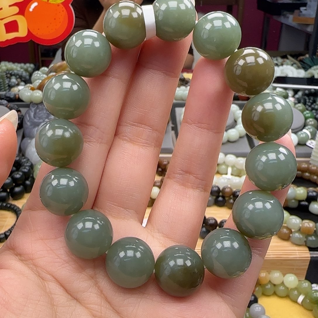 和田玉手链未镶嵌