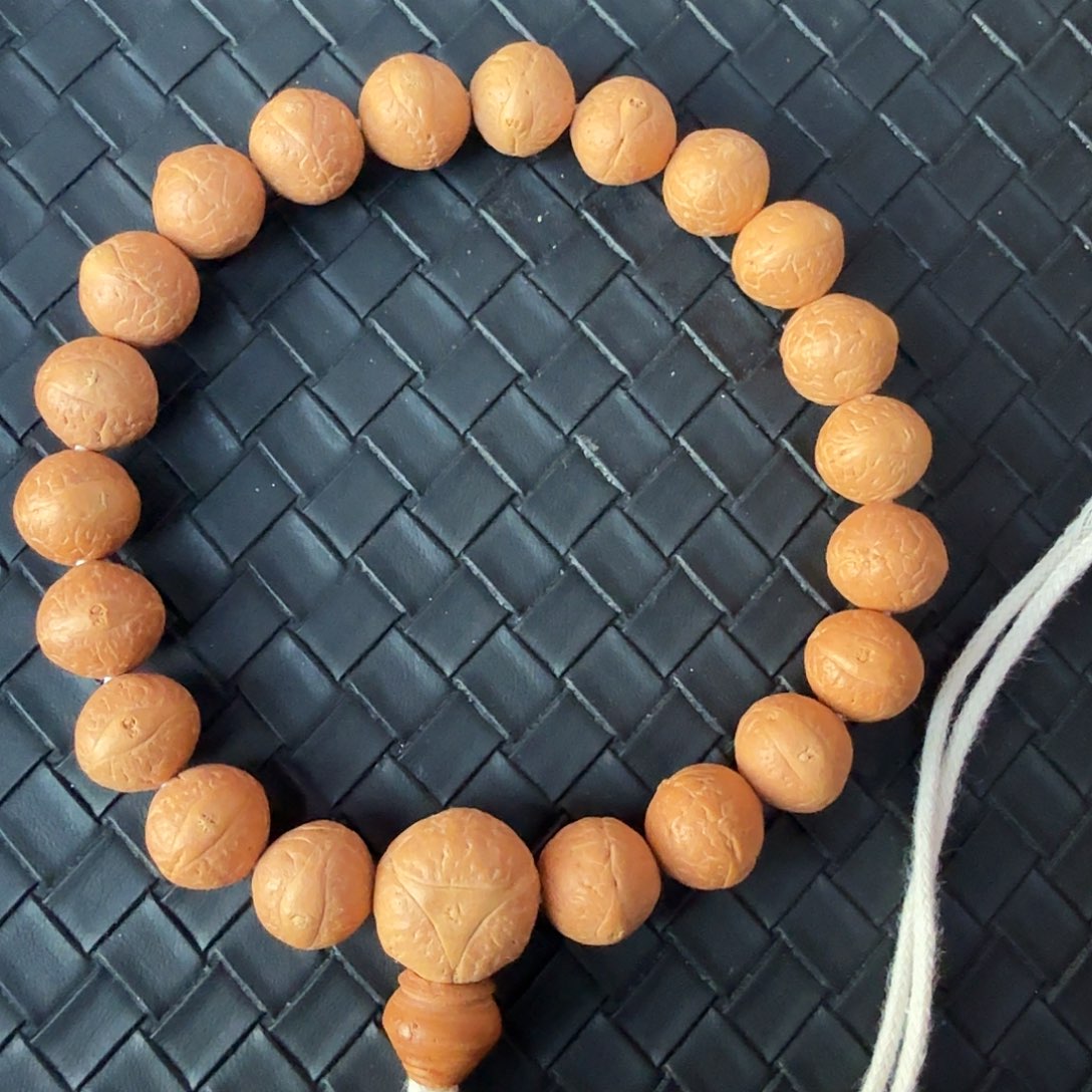 凤眼菩提手串12尺寸单仓厚皮壳凤眼手串给手套