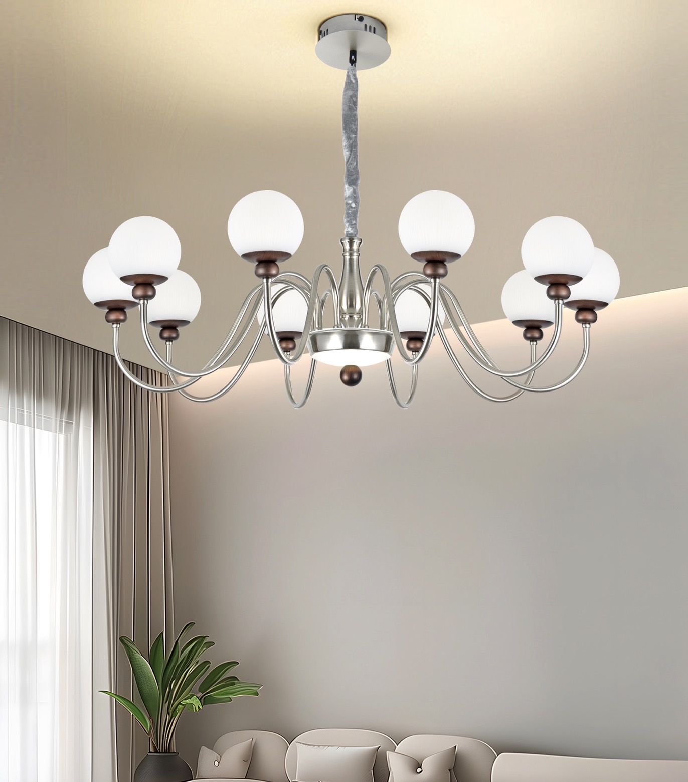 意式轻奢法式复古吊灯设计师风格2025新款