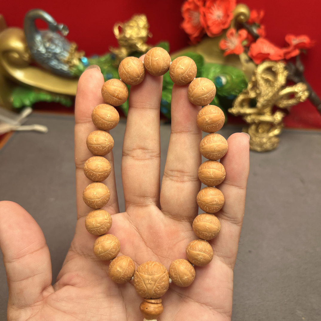 【天启系列】足球圆果冻玉化皮尼泊尔同树单仓籽