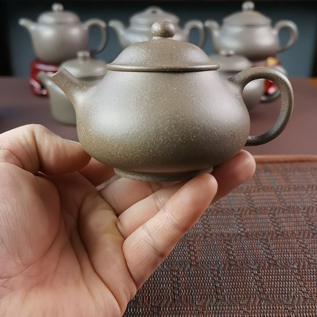 紫砂茶壶青段潘壶170CC