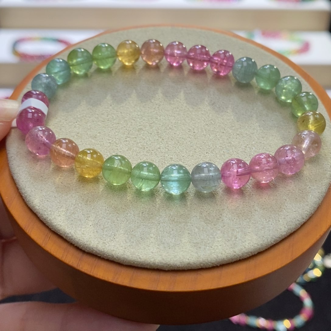 【闪购商品】碧玺手串未镶嵌两天看货期