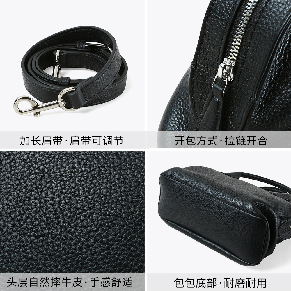 高级感波士顿包大号新款百搭包包斜挎包女简约风大容量手提包