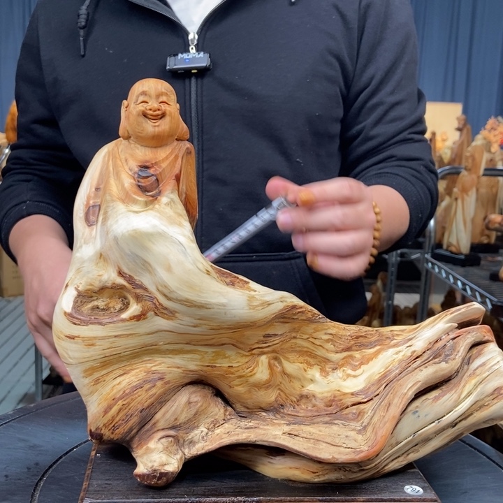 柏木（崖柏）随型摆件