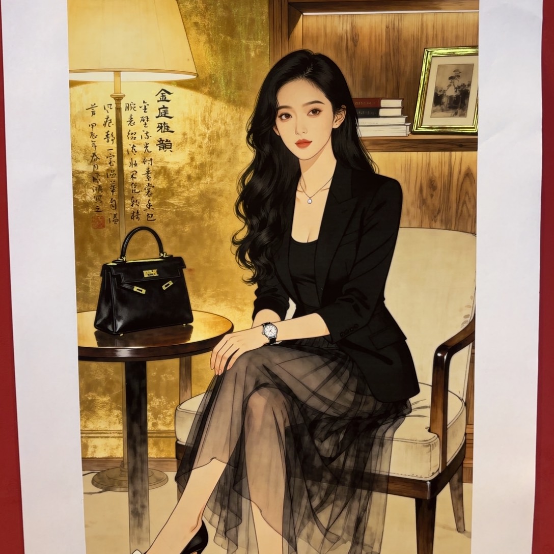 横款精品书画作品