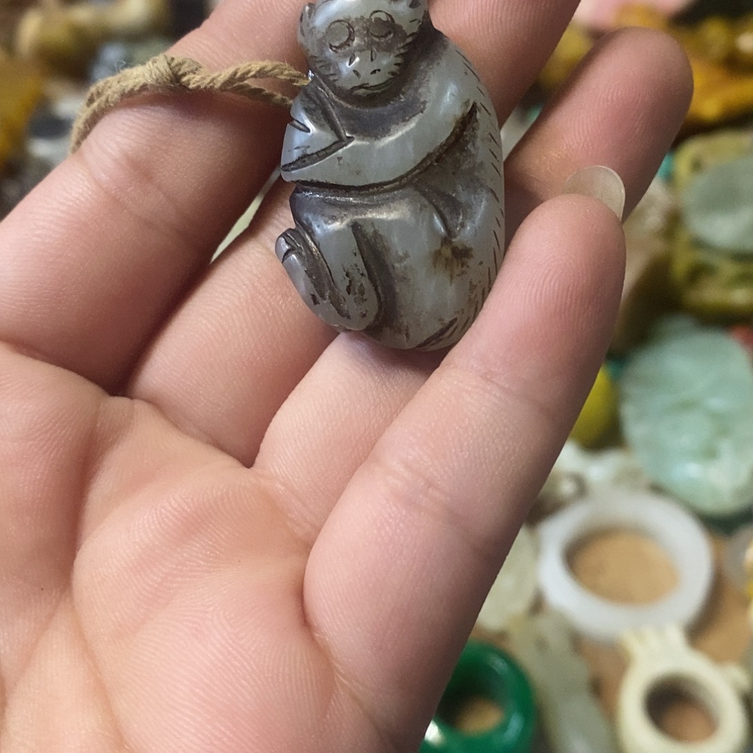 和田玉（糖玉）未镶嵌挂件