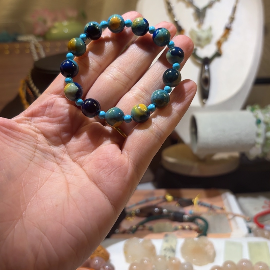 玛瑙/玉髓合金手链