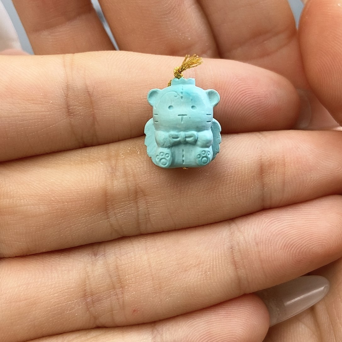 未镶嵌绿松石珠宝奇石