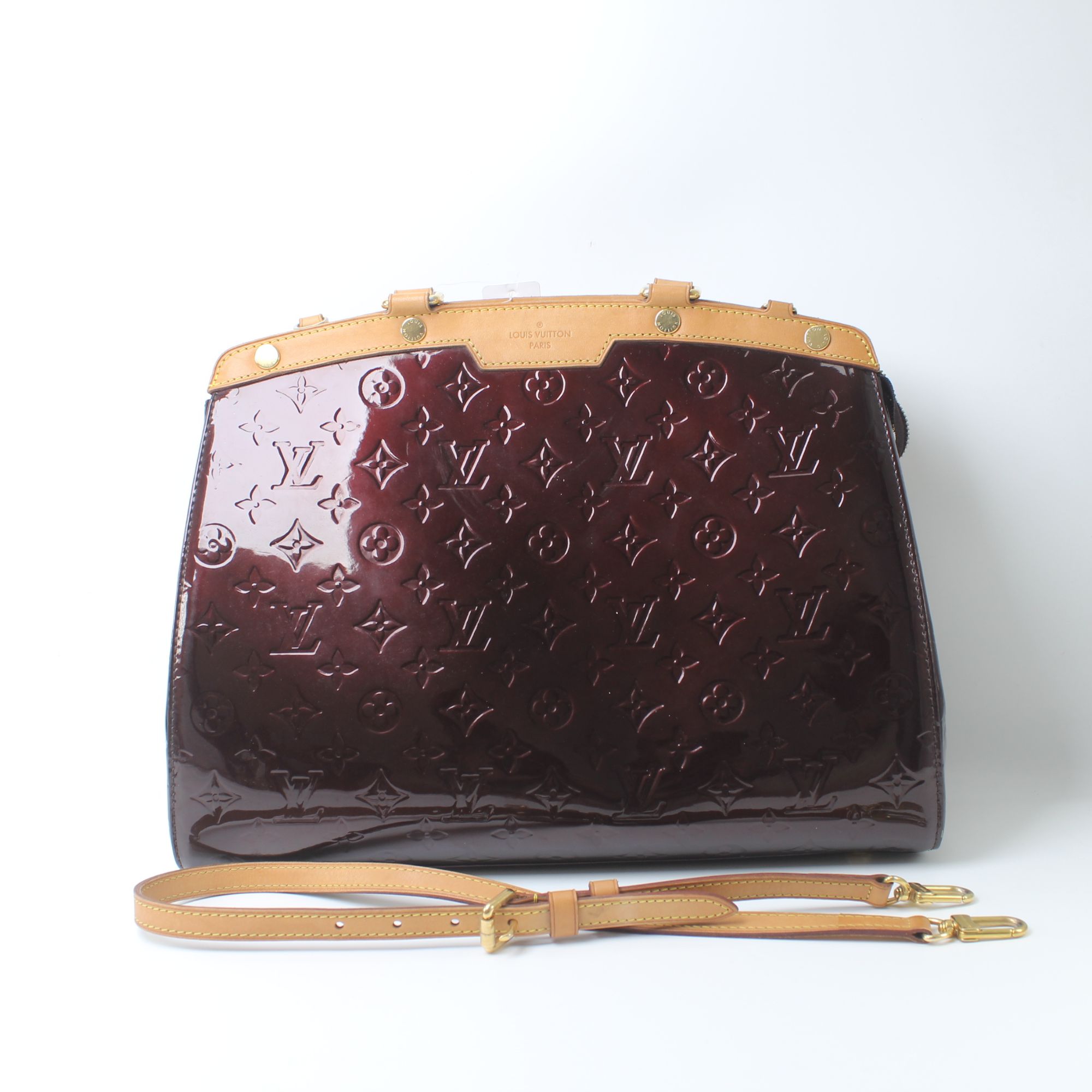 95新 LouisVuitton/路易威登 SR3162车厘子色大号医生单肩斜跨包