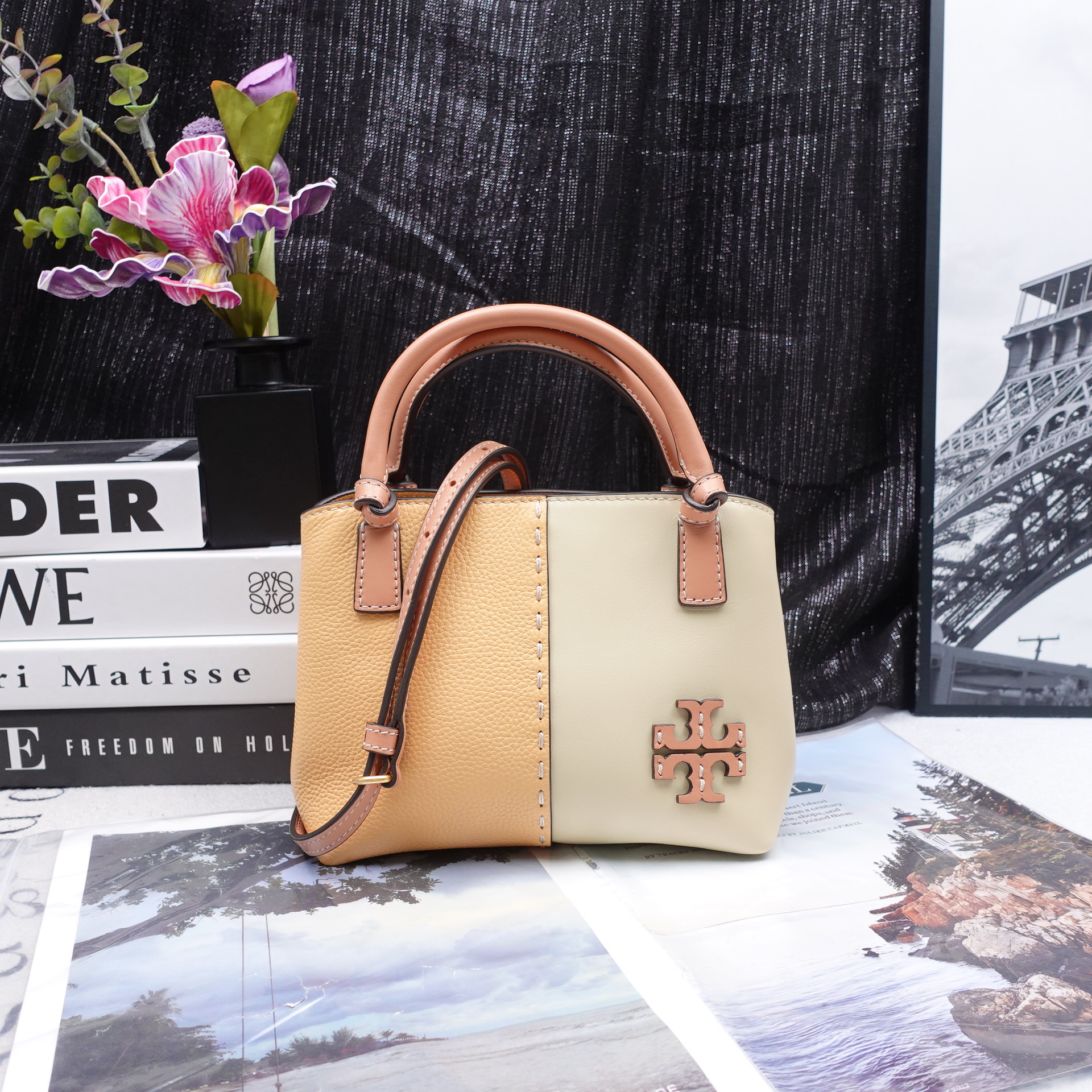 95新 TORY BURCH/汤丽柏琦 单肩包/T_ZY0000  T10242185