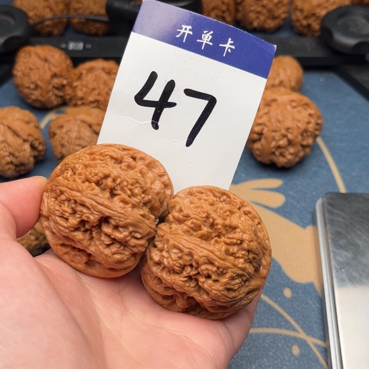 文玩核桃吊坠粗筋46精修 47