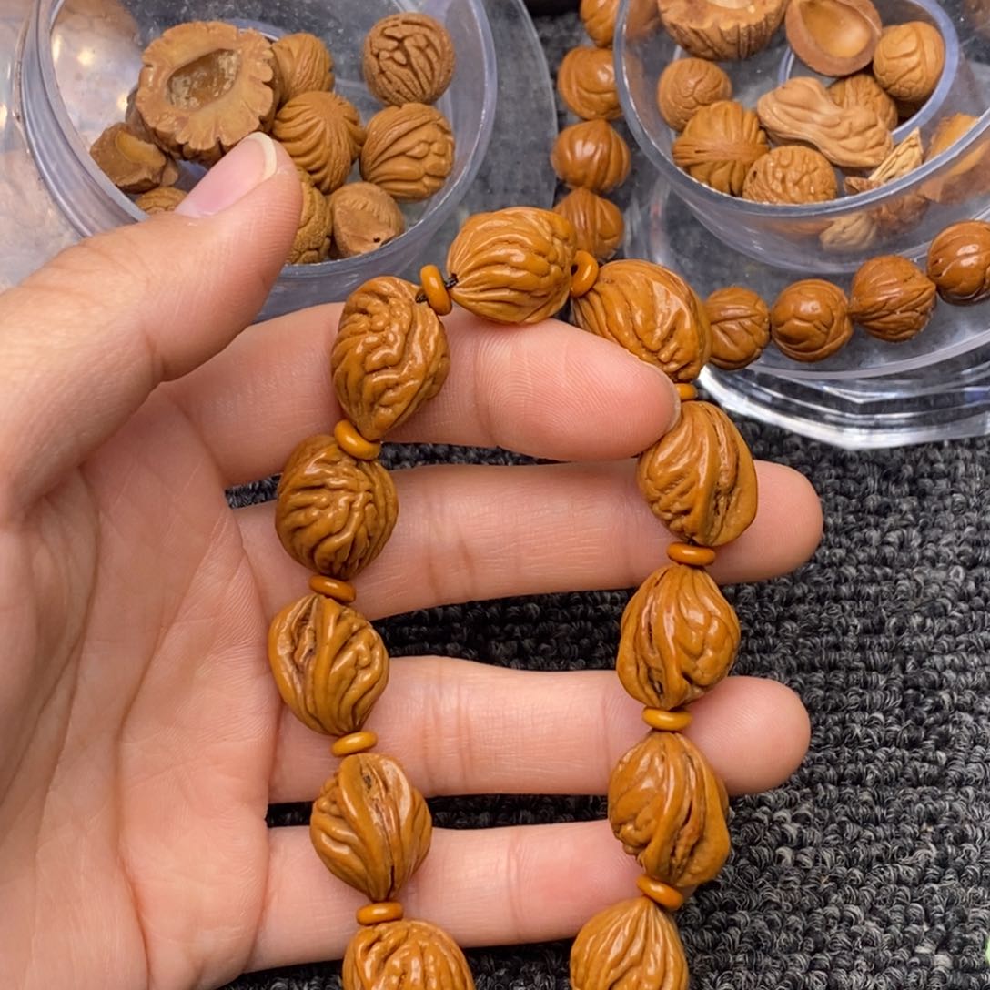 秦岭山脉龙纹桃核11