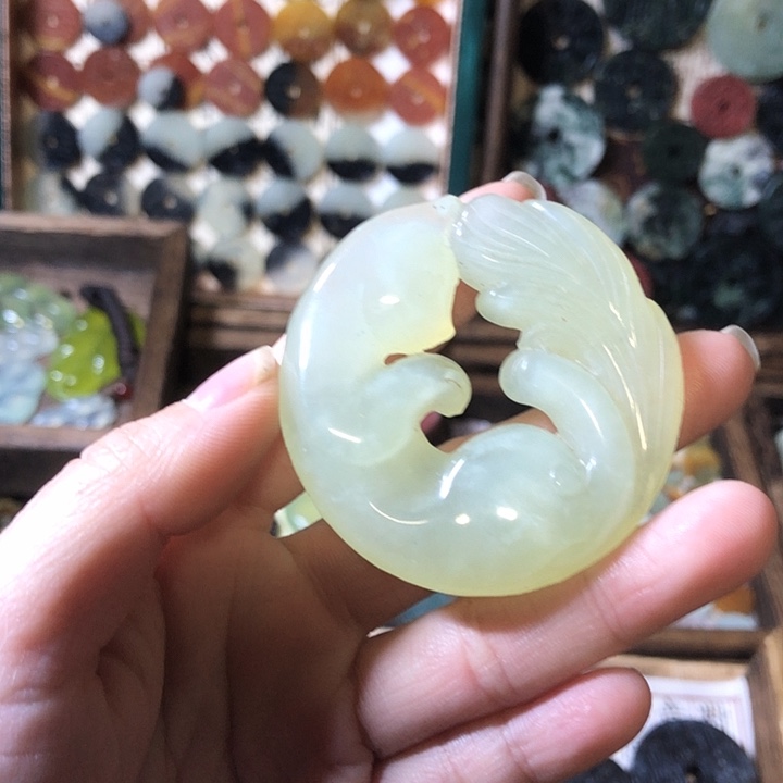 岫玉岫玉挂件未镶嵌