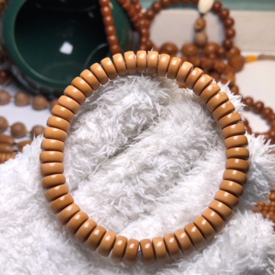 橄榄核吊坠8.6直切手串