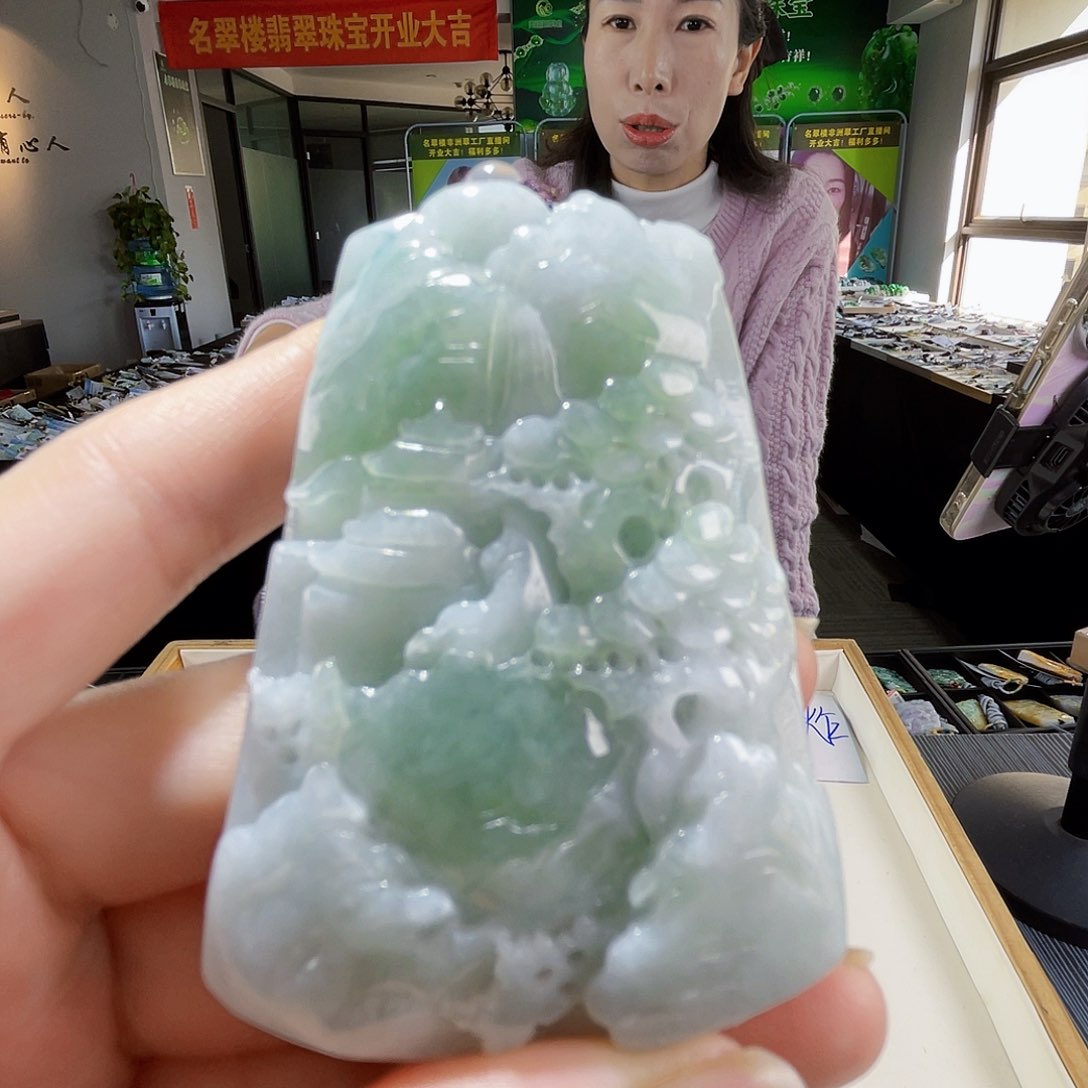 颈饰未镶嵌翡翠翡翠