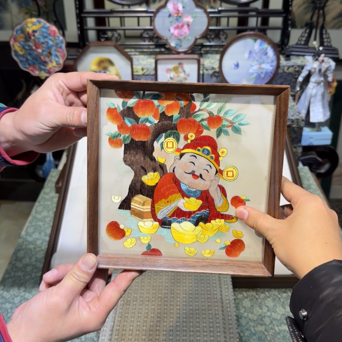 刺绣手工苏绣工艺双面