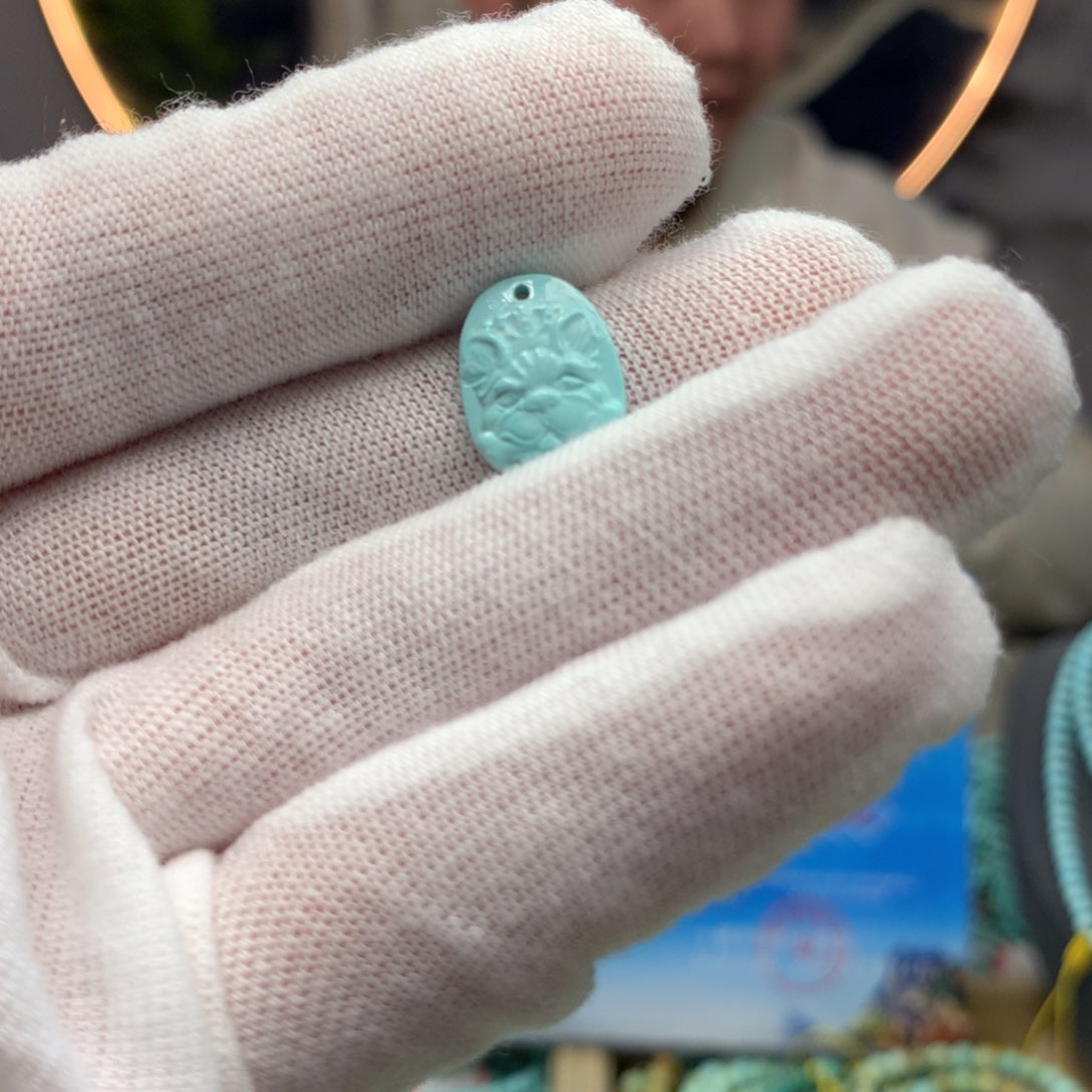 绿松石挂件未镶嵌