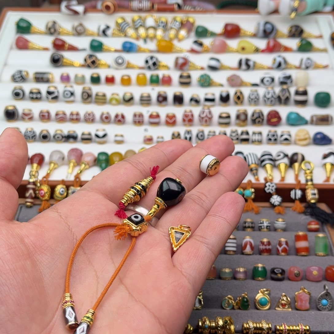 池***玩玛瑙/玉髓未镶嵌单珠