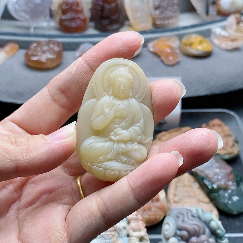 【闪购商品】未镶嵌吊坠定制石英质玉